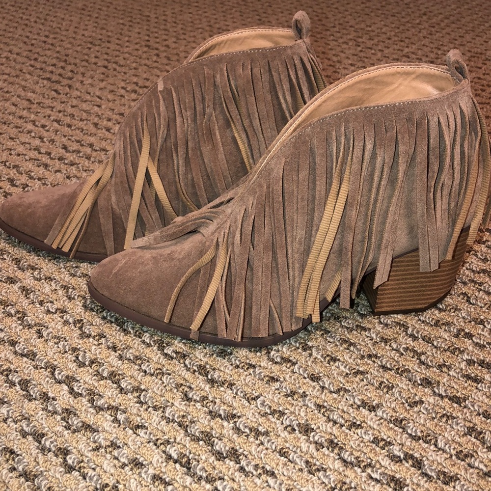 Fringe Booties